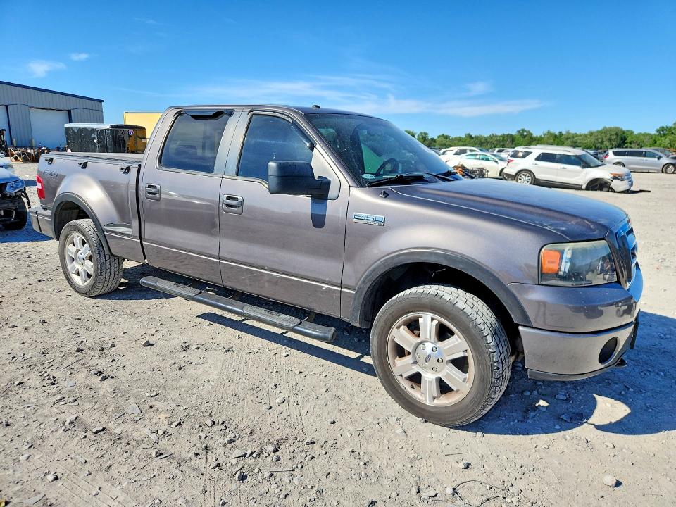 2008 Ford F-150 VIN 1FTPW04548KD70659 COPART salvage auction — HAIL, Il - Salvage Certificate, sold $4,100 on 2026-07-03 (photo 4)