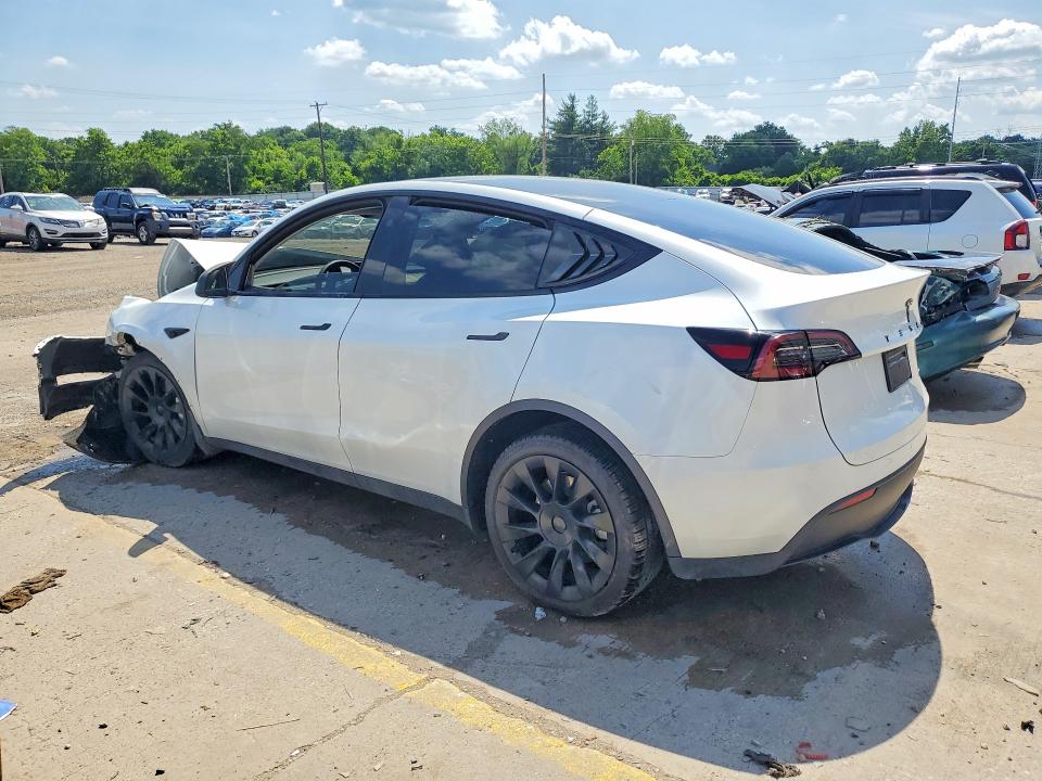 2023 Tesla Model y VIN 7SAYGDEE0PA153337 COPART salvage auction — FRONT END, Ky - Cert Of Title-Salvage, sold $9,800 on 2026-07-22 (photo 2)