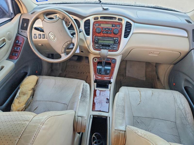 2004 Toyota Highlander VIN JTEDP21A540016745 COPART salvage auction — FRONT END, Id - Salvage Certificate Of Title, sold $450 on 2026-07-29 (photo 8)