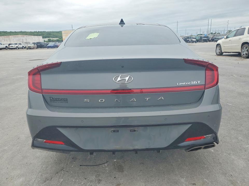 2020 Hyundai Sonata VIN 5NPEH4J29LH006358 COPART salvage auction — UNDERCARRIAGE, Ok - Cert Of Title-Salvage, sold $7,100 on 2026-07-08 (photo 6)