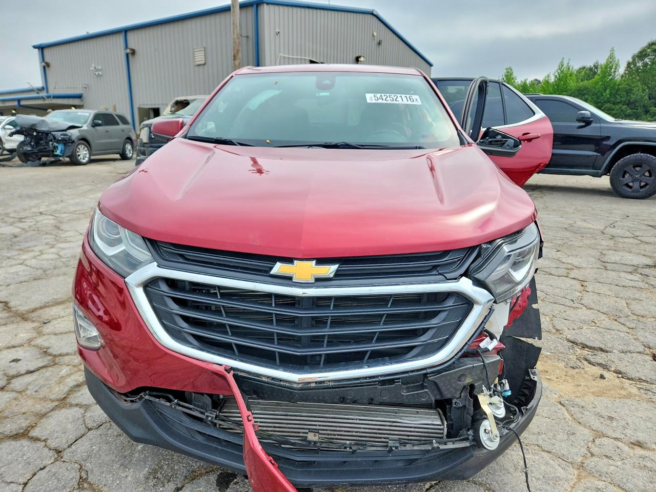2020 Chevrolet Equinox VIN 3GNAXKEV9LS531573 COPART salvage auction — Front End, TN - SALVAGE CERTIFICATE, sold $925 on 2026-07-09 (photo 5)