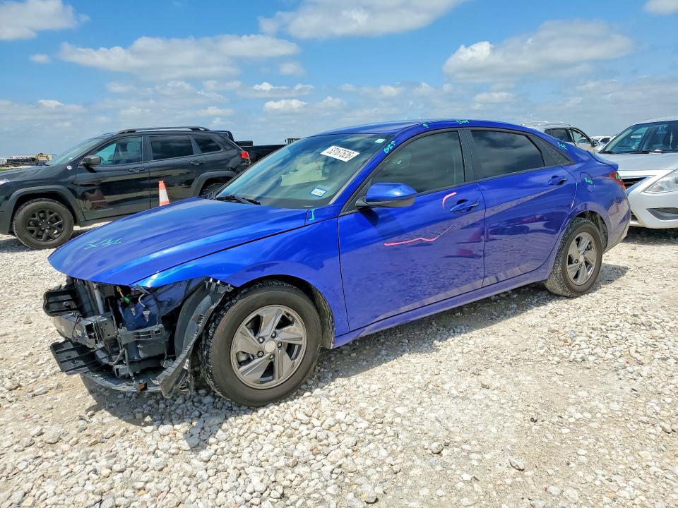 2024 Hyundai Elantra VIN KMHLL4DG3RU851827 COPART salvage auction — FRONT END, Tx - Salvage Vehicle Title, sold $3,600 on 2026-07-09 (photo 1)