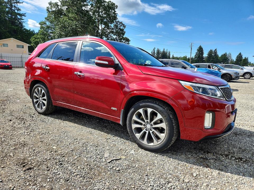 2014 Kia VIN 5XYKWDA7XEG523067 COPART salvage auction — MECHANICAL, Mt - Certificate Of Title, sold $975 on 2026-07-14 (photo 4)