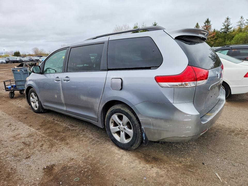 2011 Toyota Sienna VIN 5TDKK3DC1BS164995 COPART salvage auction — FRONT END, On - Permit No Brand - Unfit, sold $2,200 on 2026-07-28 (photo 2)