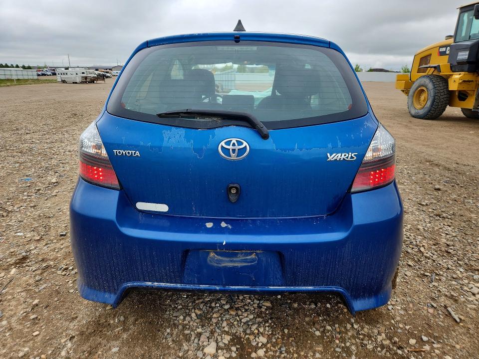 2007 Toyota Yaris VIN JTDJT923875125588 COPART salvage auction — FRONT END, Nd - Cert Of Title - Salvage Vehicl, sold $300 on 2026-07-06 (photo 6)