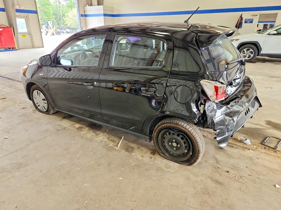 2024 Mitsubishi Mirage VIN ML32AUHJ2RH037627 COPART salvage auction — ALL OVER, Va - Cert Of Title - Salvage, sold $275 on 2026-07-31 (photo 2)