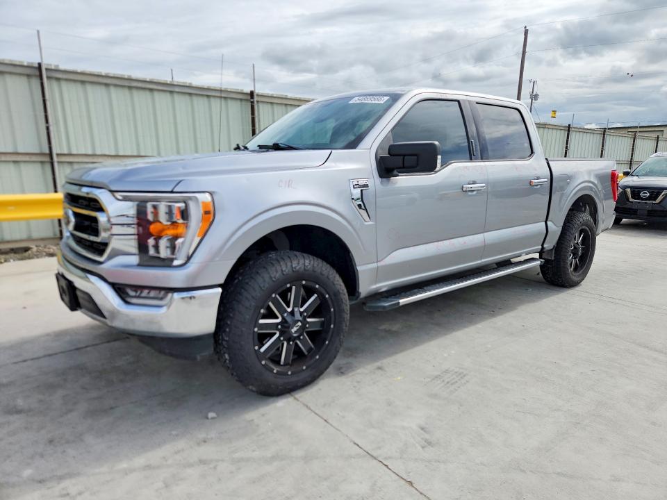 2021 Ford F-150 VIN 1FTEW1CBXMKD61592 COPART salvage auction — HAIL, Tx - Certificate Of Title, sold $13,600 on 2026-07-31 (photo 1)