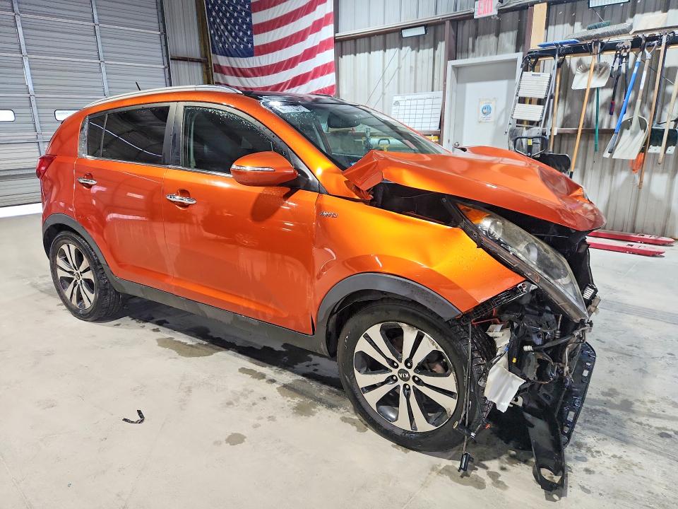 2011 Kia Sportage VIN KNDPCCA20B7077856 COPART salvage auction — FRONT END, Id - Salvage Certificate Of Title, sold $70 on 2026-07-28 (photo 4)