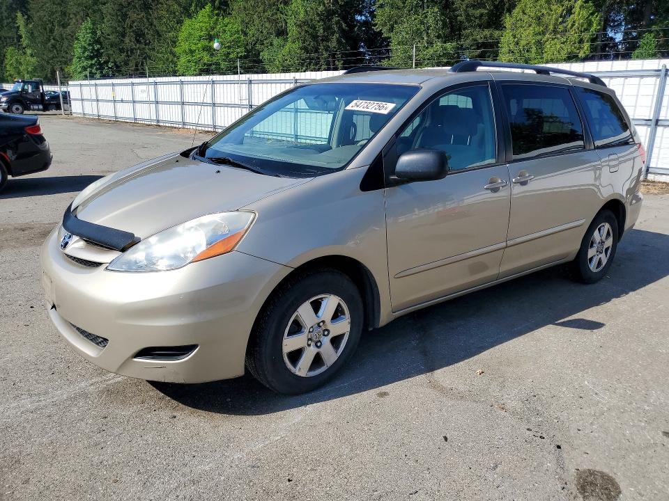 2008 Toyota Sienna VIN 5TDZK23C28S188998 COPART salvage auction — MINOR DENT/SCRATCHES, Wa - Vehicle Cert Of Ownership-Titl, sold $450 on 2026-07-13 (photo 1)