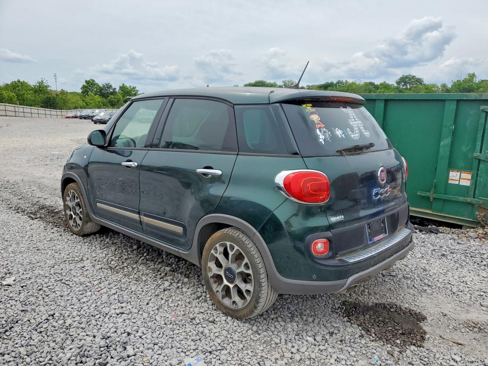 2014 Fiat 500 VIN ZFBCFADH1EZ022192 COPART salvage auction — NORMAL WEAR, Mt - Certificate Of Title, sold $400 on 2026-07-07 (photo 2)