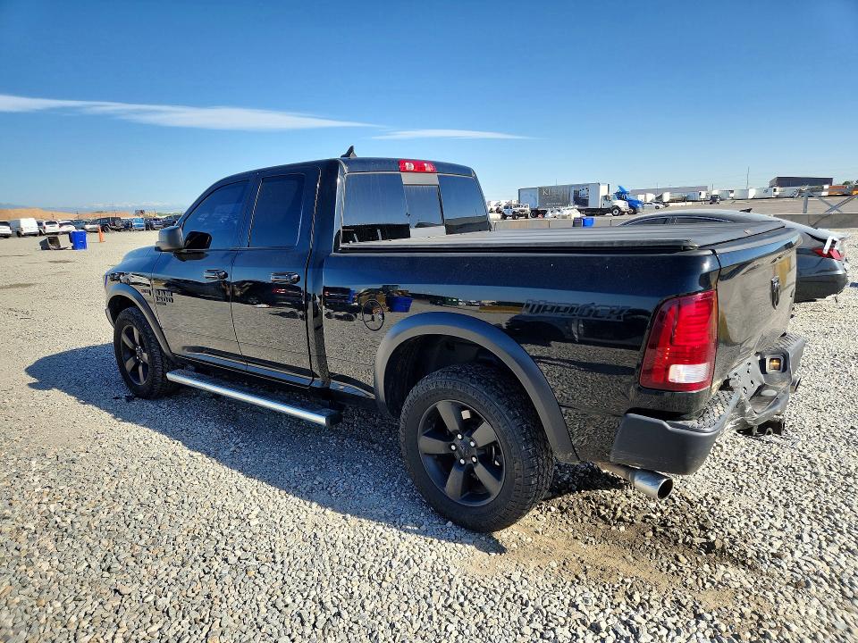 2019 Ram 1500 VIN 1C6RR7GT0KS725716 COPART salvage auction — REAR END, Co - Public - Salvage Title, sold $8,800 on 2026-07-09 (photo 2)