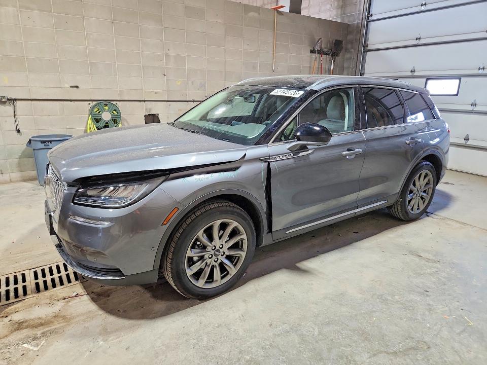 2022 Lincoln Corsair VIN 5LMCJ1D90NUL12059 COPART salvage auction — FRONT END, Mn - Cert Of Title-Salvage, sold $9,600 on 2026-07-02 (photo 1)
