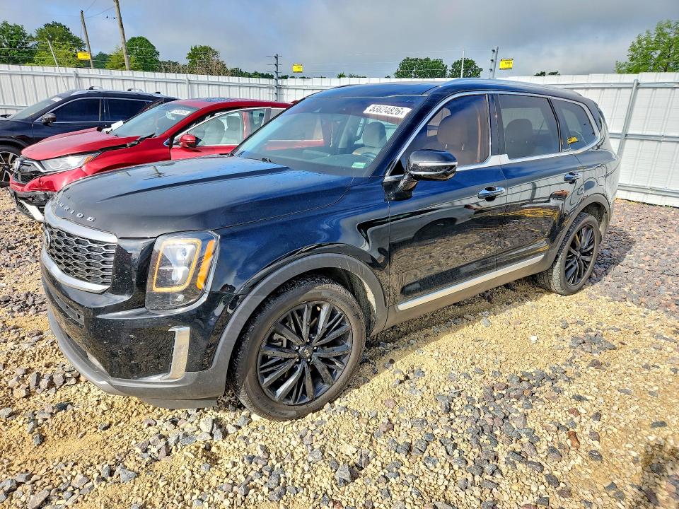 2020 Kia Telluride VIN 5XYP54HC7LG044341 COPART salvage auction — HAIL, Mo - Salvage Certificate Of Title, sold $5,300 on 2026-07-06 (photo 1)
