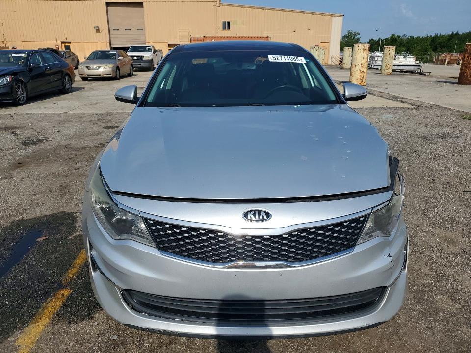 2018 Kia Optima VIN 5XXGU4L31JG226757 COPART salvage auction — FRONT END, Sc - Cert Of Title-Salvage, sold $1,300 on 2026-07-10 (photo 5)