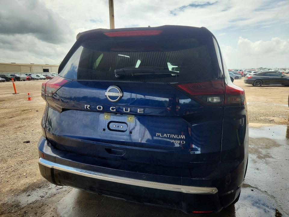 2026 Nissan Rogue VIN JN8BT3DD7TW299961 COPART salvage auction — FRONT END, Tx - Nonrepairable Title, sold $10,900 on 2026-07-06 (photo 6)