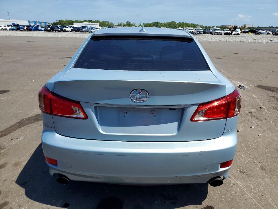 2012 Lexus Is VIN JTHBF5C28C5177760 COPART salvage auction — SIDE, Fl - Cert Of Title Slvg Rebuildable, sold $1,300 on 2026-07-13 (photo 6)