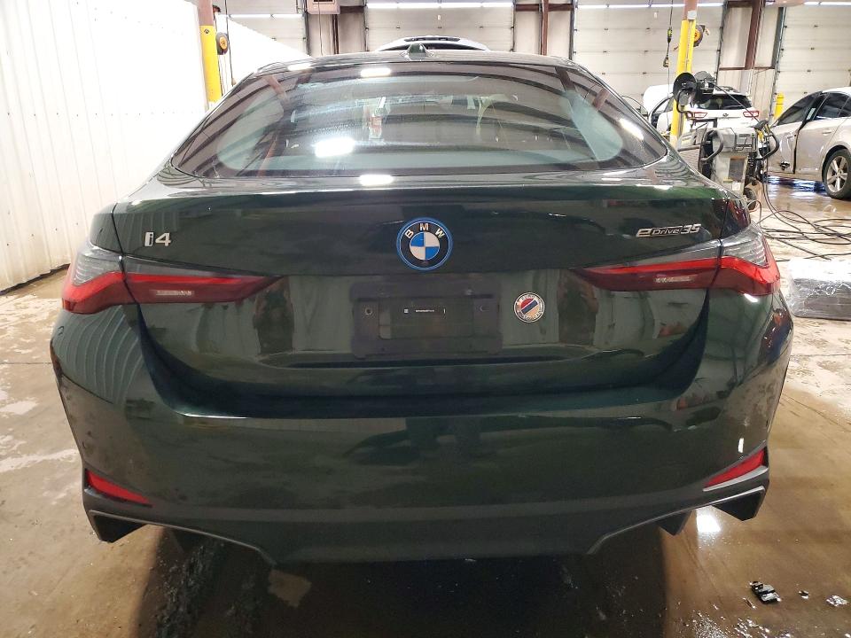 2024 BMW I4 VIN WBY43AW04RFT19111 COPART salvage auction — FRONT END, Pa - Certificate Of Salvage, sold $16,400 on 2026-07-14 (photo 6)