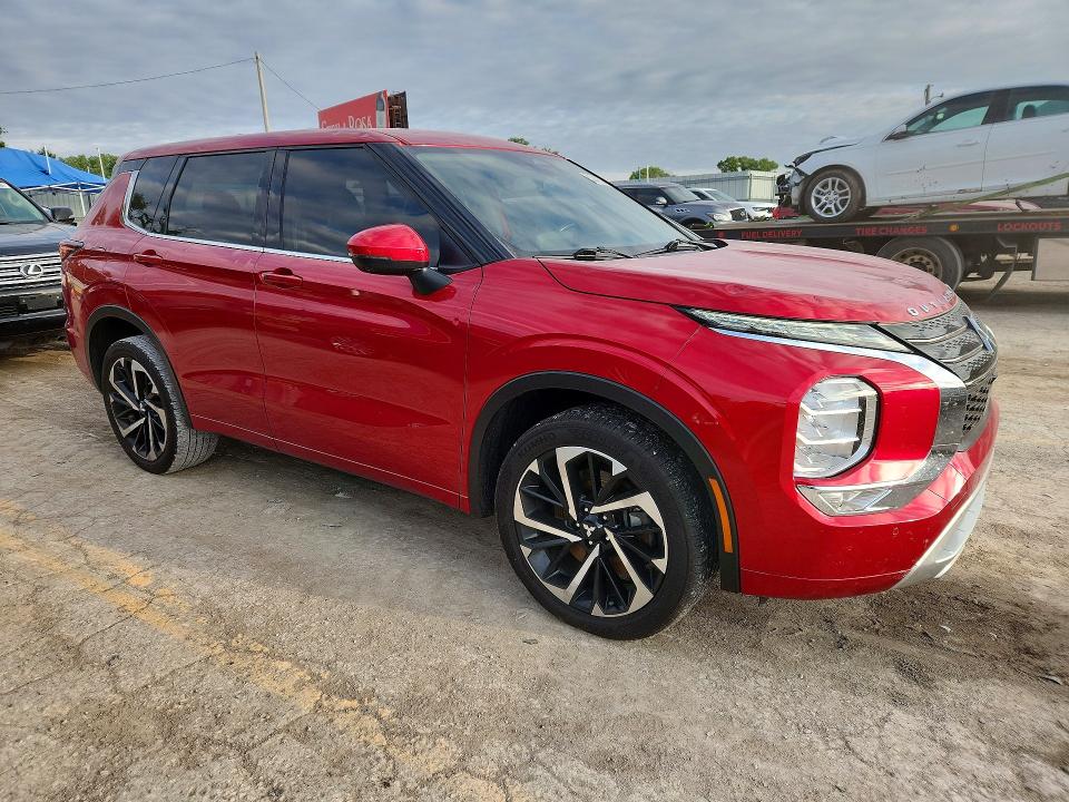 2022 Mitsubishi Outlander VIN JA4J3VA86NZ060472 COPART salvage auction — HAIL, Ks - Cert Of Title-Salvage, sold $8,600 on 2026-07-22 (photo 4)