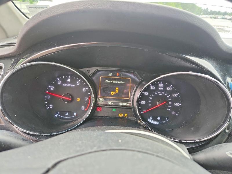 2015 Kia SEDONA VIN KNDMC5C19F6056826 COPART salvage auction — FRONT END, La - Cert Of Title-Salvage, sold $1,750 on 2026-07-09 (photo 9)