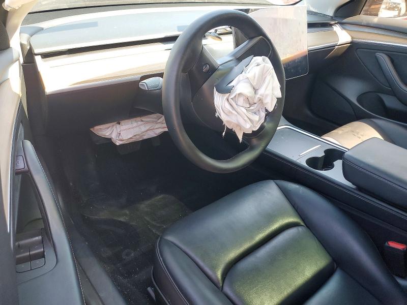 2021 Tesla Model 3 VIN 5YJ3E1EA6MF031881 COPART salvage auction — FRONT END, Tx - Salvage Vehicle Title, sold $4,300 on 2026-07-16 (photo 8)