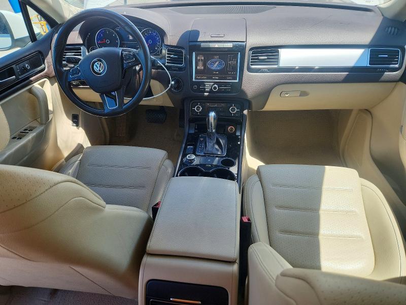 2012 Volkswagen Touareg VIN WVGEK9BPXCD008033 COPART salvage auction — HAIL, Ar - Cert Of Title-Salvage, sold $250 on 2026-07-22 (photo 8)