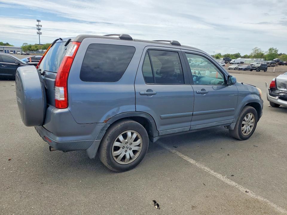 2006 Honda Cr-v VIN SHSRD78986U440137 COPART salvage auction — REAR END, Wv - Salvage Certificate, sold $1,100 on 2026-07-20 (photo 3)