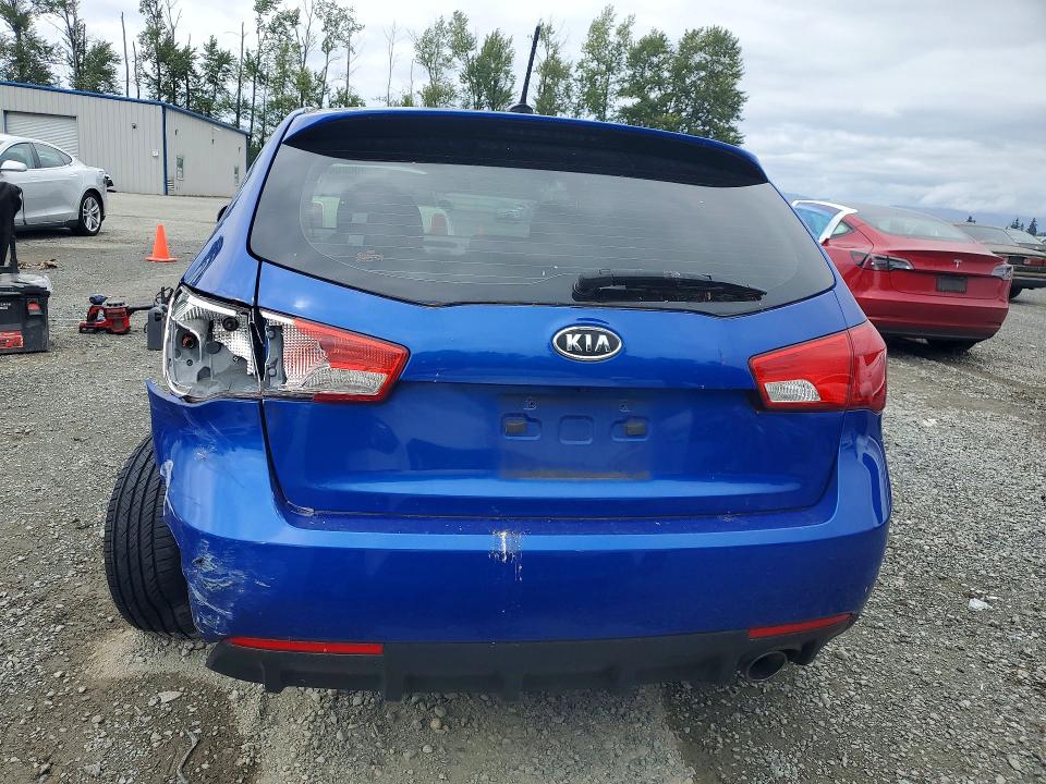 2011 Kia Forte VIN KNAFW5A32B5358413 COPART salvage auction — REAR END, Wa - Bill Of Sale, sold $575 on 2026-07-27 (photo 6)