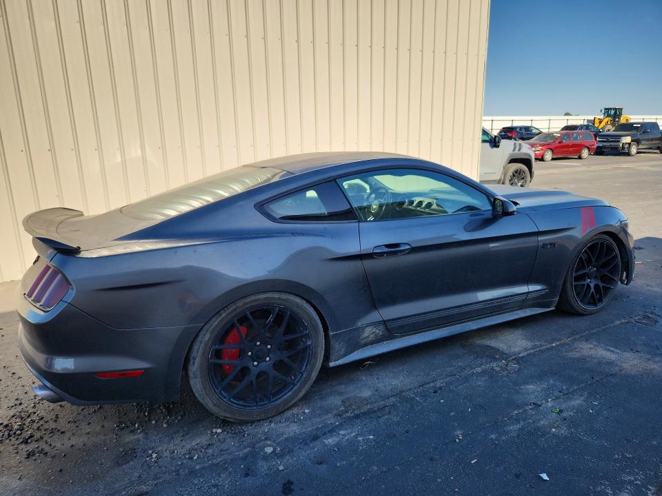 2015 Ford Mustang VIN 1FA6P8TH0F5319373 COPART salvage auction — FRONT END, Ca - Salvage Certificate, sold $2,950 on 2026-07-02 (photo 3)