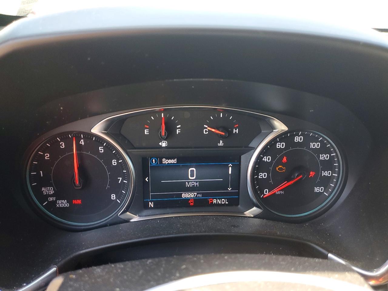 2023 Chevrolet Equinox VIN 3GNAXKEG4PL196305 COPART salvage auction — Front End, TX - SALVAGE VEHICLE TITLE, sold $2,650 on 2026-06-25 (photo 9)