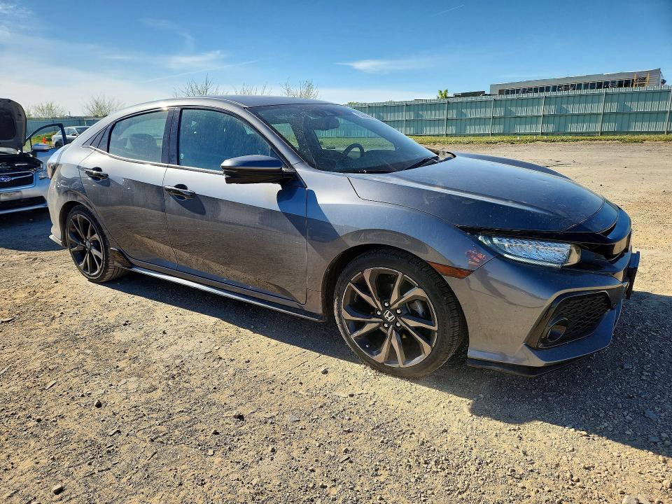 2018 Honda VIN SHHFK7H98JU236462 COPART salvage auction — HAIL, Id - Salvage Certificate Of Title, sold $10,600 on 2026-07-21 (photo 4)