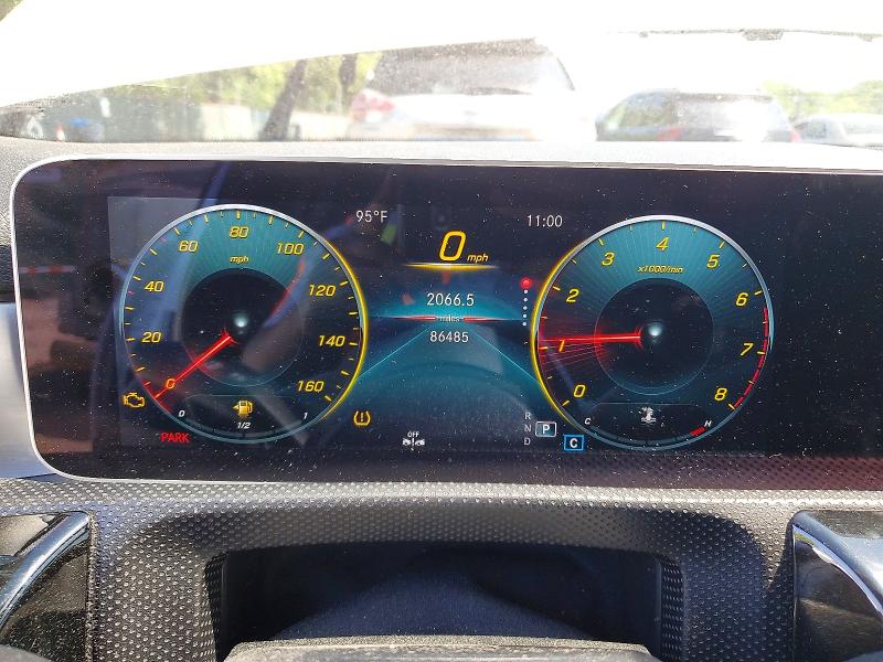 2019 Mercedes-benz A-klasse VIN WDD3G4FB8KW030815 COPART salvage auction — FRONT END, Salvage Title, sold $3,150 on 2026-08-06 (photo 9)