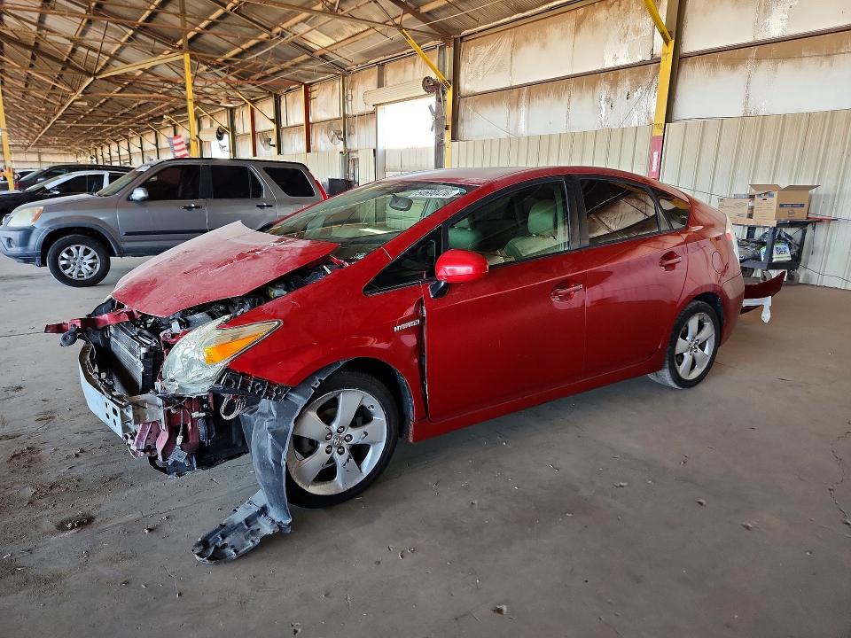 2012 Toyota Prius VIN JTDKN3DU5C1538314 COPART salvage auction — FRONT END, Az - Cert Of Title - Salvage, sold $1,950 on 2026-07-20 (photo 1)