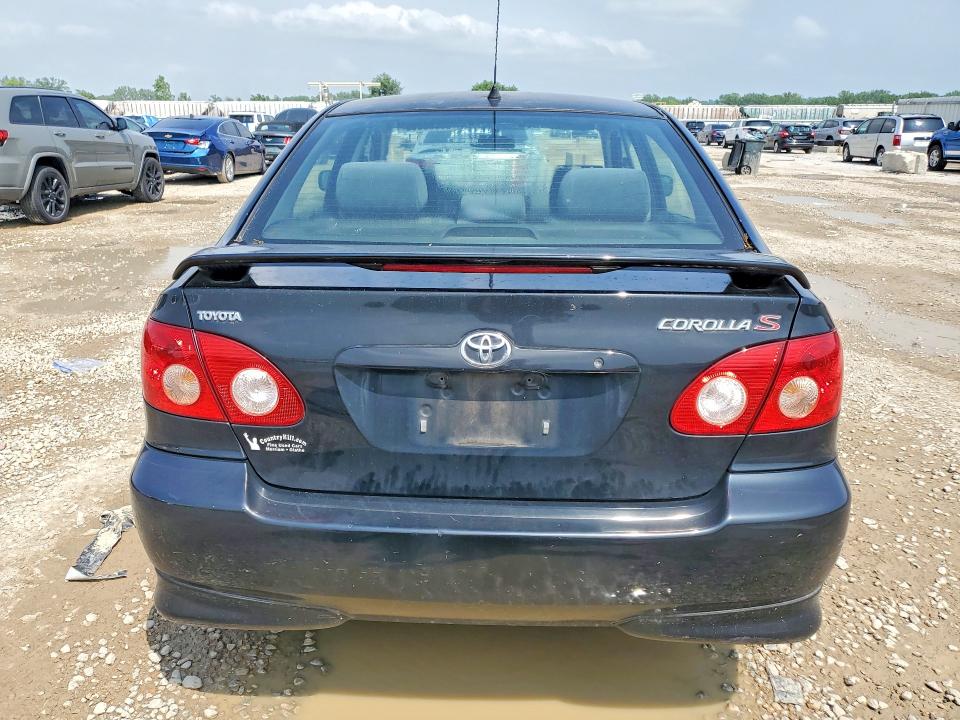 2006 Toyota Corolla VIN 2T1BR32E36C638864 COPART salvage auction — FRONT END, Mo - Salvage Certificate Of Title, sold $1,450 on 2026-07-09 (photo 6)