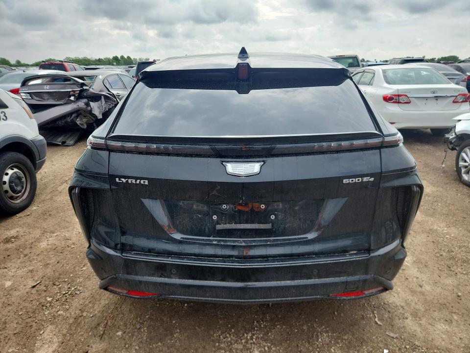 2024 Cadillac Lyriq VIN 1GYKPTRL2RZ142436 COPART salvage auction — FRONT END, Il - Salvage Certificate, sold $13,400 on 2026-08-20 (photo 6)