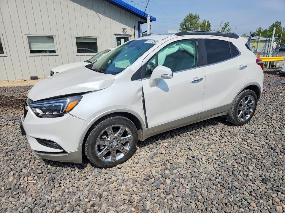 2019 Buick Encore VIN KL4CJCSM0KB753122 COPART salvage auction — FRONT END, Il - Salvage Certificate, sold $1,000 on 2026-07-20 (photo 1)