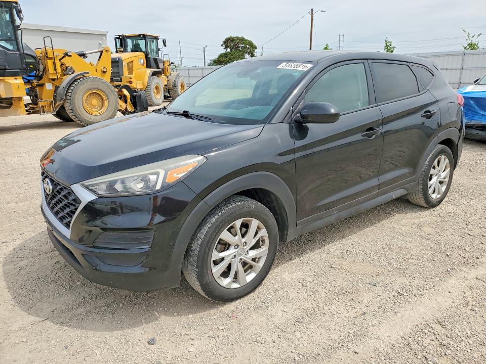 2019 Hyundai VIN KM8J23A49KU885887 COPART salvage auction — HAIL, Ia - Cert Of Title-Salvage Title, sold $1,900 on 2026-07-22 (photo 1)
