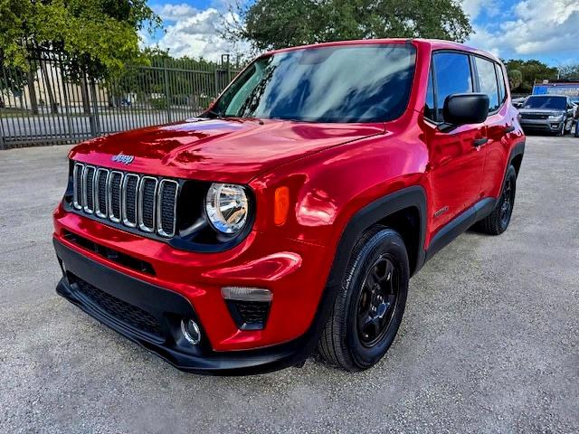 2020 Jeep Renegade VIN ZACNJAAB2LPL15502 COPART salvage auction — MINOR DENT/SCRATCHES, Fl - Cert Of Title Slvg Rebuildable (P), sold $6,700 on 2026-07-28 (photo 1)