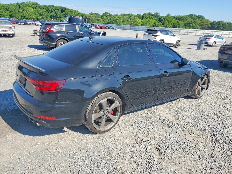 2019 Audi Rs4 VIN WAUC4AF48KA103324 COPART salvage auction — FRONT END, Nc - Salvage Certificate Of Title, sold $13,700 on 2026-07-08 (photo 3)