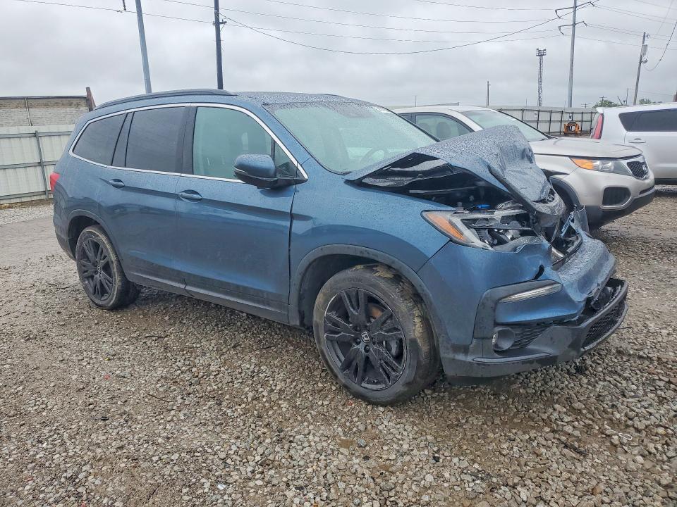 2021 Honda Pilot VIN 5FNYF6H21MB014314 COPART salvage auction — FRONT END, OH - CERT OF TITLE-SALVAGE, sold $3,400 on 2026-07-02 (photo 4)