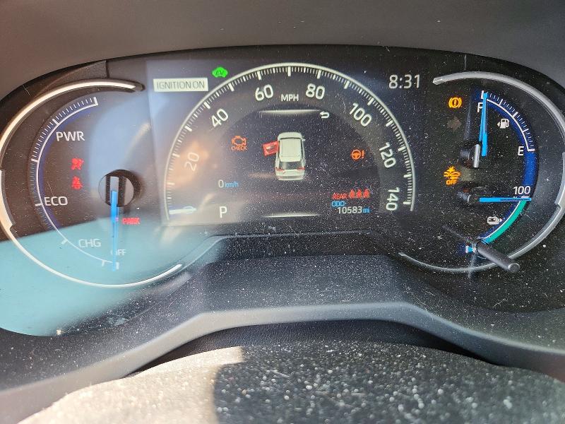 2024 Toyota Rav 4 VIN JTMAB3FV6RD206190 COPART salvage auction — FRONT END, Or - Salvage Title Certificate, sold $16,700 on 2026-07-20 (photo 9)