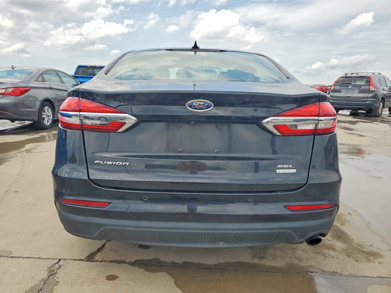 2020 Ford Fusion VIN 3FA6P0CD1LR130688 COPART salvage auction — Front End, TX - CERTIFICATE OF TITLE (P), sold $3,500 on 2026-07-09 (photo 6)