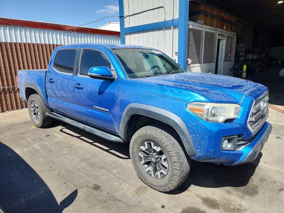 2016 Toyota Tacoma VIN 3TMCZ5AN9GM032608 COPART salvage auction — REAR END, NV - SALVAGE TITLE, sold $8,700 on 2026-07-29 (photo 4)