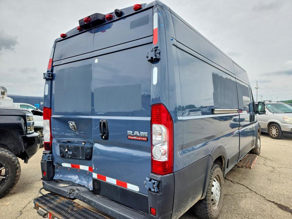 2021 Ram Promaster 3500 VIN 3C6MRVJGXME535681 COPART salvage auction — REAR END, Oh - Cert Of Title-Salvage, sold $2,600 on 2026-07-08 (photo 3)