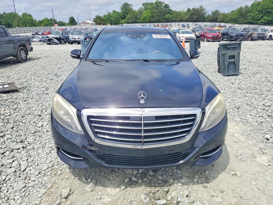 2016 Mercedes-benz S class VIN WDDUG8FB5GA205179 COPART salvage auction — REAR END, NC - SALVAGE CERTIFICATE OF TITLE, sold $150 on 2026-07-29 (photo 5)