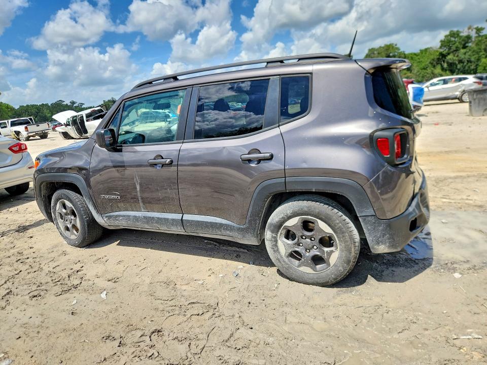 2017 Jeep Renegade VIN ZACCJAAB7HPF50205 COPART salvage auction — MECHANICAL, Fl - Certificate Of Title, sold $575 on 2026-07-02 (photo 2)