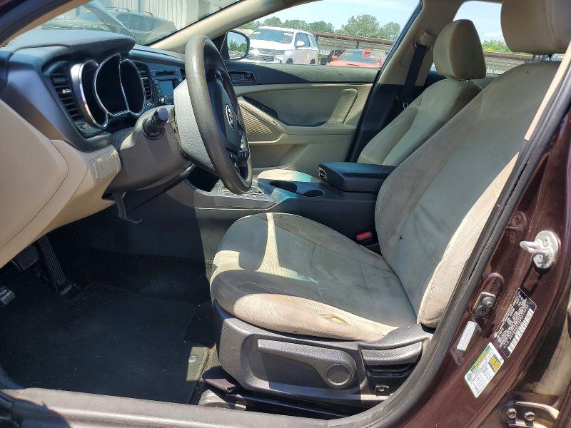 2013 Kia Optima VIN 5XXGM4A78DG213255 COPART salvage auction — ROOF, Ms - Dealer Only Clean Title, sold $300 on 2026-07-31 (photo 7)