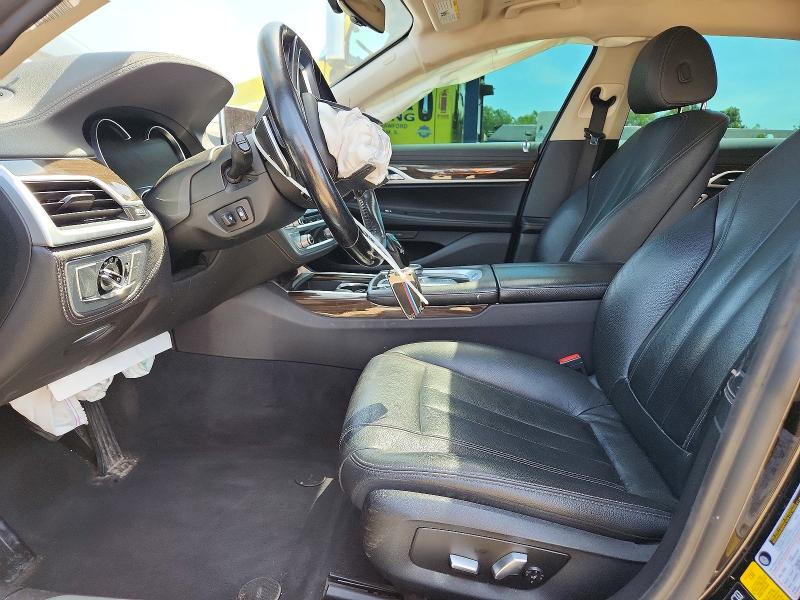 2019 BMW 7er VIN WBA7E4C58KGV28536 COPART salvage auction — FRONT END, Wv - Salvage Certificate, sold $3,650 on 2026-07-31 (photo 7)