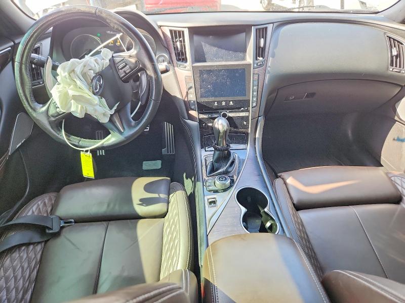 2017 Infiniti Q50 VIN JN1FV7AP9HM850233 COPART salvage auction — REAR END, Tx - Salvage W/Lemon Law Historty, sold $4,600 on 2026-07-06 (photo 8)