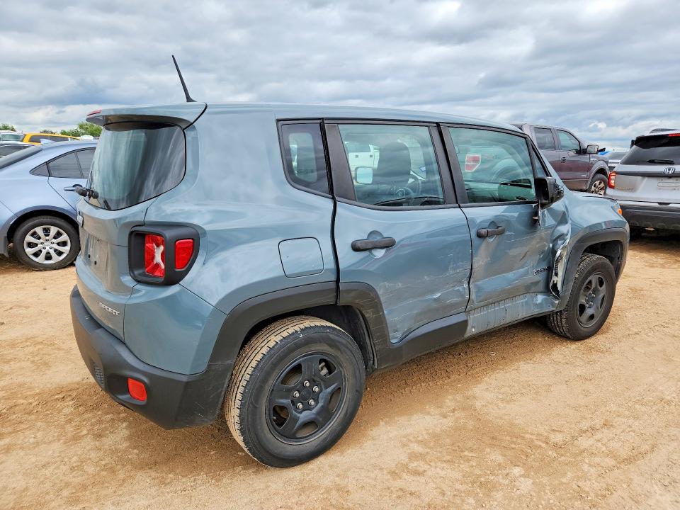 2017 Jeep VIN ZACCJBAB7HPG02566 COPART salvage auction — SIDE, Tx - Salvage Vehicle Title, sold $2,150 on 2026-08-06 (photo 3)