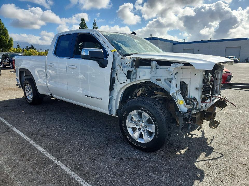 2023 Gmc SIERRA VIN 1GTVUBE81PZ314430 COPART salvage auction — FRONT END, Ca - Salvage Certificate, sold $11,100 on 2026-07-28 (photo 4)
